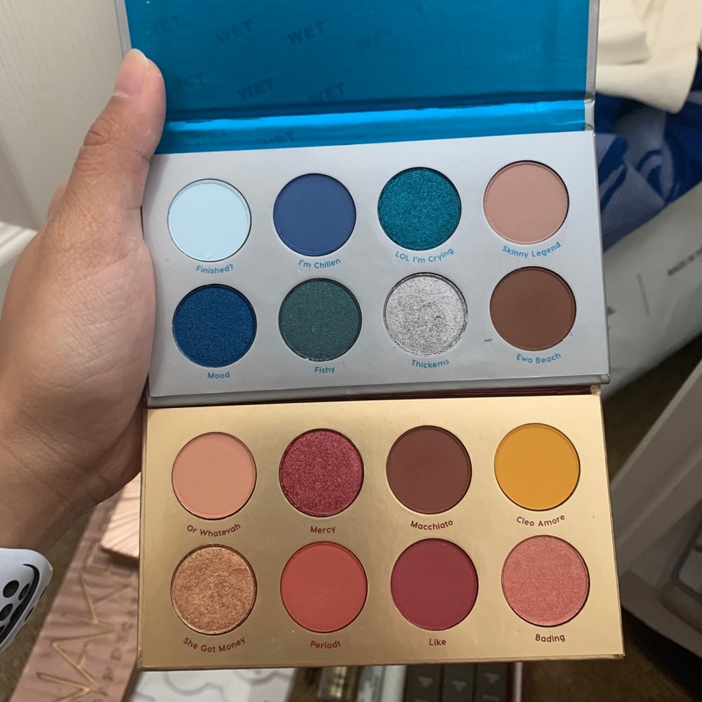 FREE makeup. Colorpop, urban decay, make palate